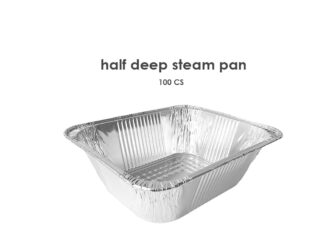 half deep steam pan 100 cs