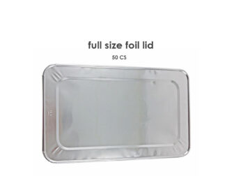 full size foil lid 50 cs