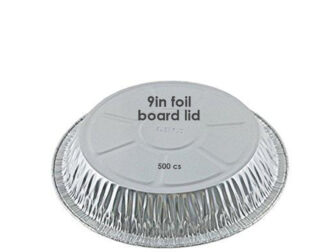 9in foil board lid 500 cs