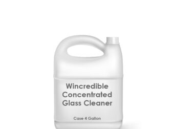 Wincredible Concentrated Glass Cleaner Case 4 Gallon