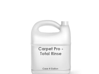 Carpet Pro - Total Rinse – Case 4 Gallon