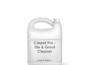 Carpet Pro - Tile & Grout Cleaner – Case 4 Gallon