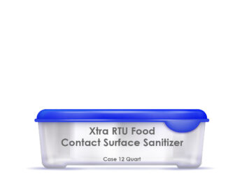 Xtra RTU Food Contact Surface Sanitizer Case 12 Quart