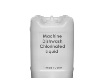 Machine Dishwash Chlorinated Liquid – T-Head 5 Gallon